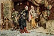 unknow artist Arab or Arabic people and life. Orientalism oil paintings 117 oil on canvas